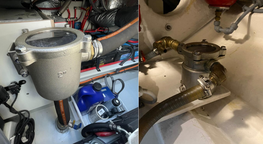 अँडी मरीन 316 एल स्टेनलेस स्टील सी वॉटर फिल्टर