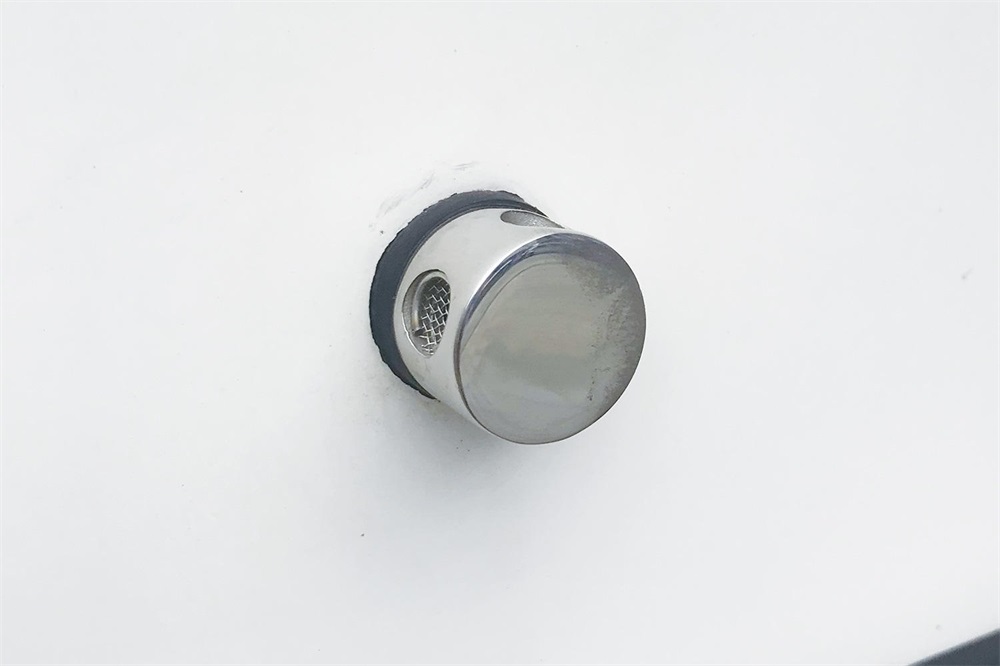 316 स्टेनलेस स्टील 90 डिग्री टँक व्हेंट